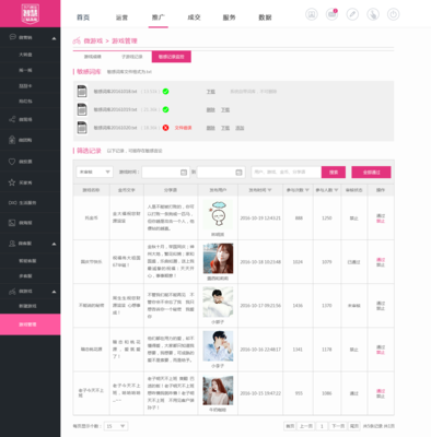 微游戲后臺網頁界面設計 優化電子產品體驗的關鍵要素